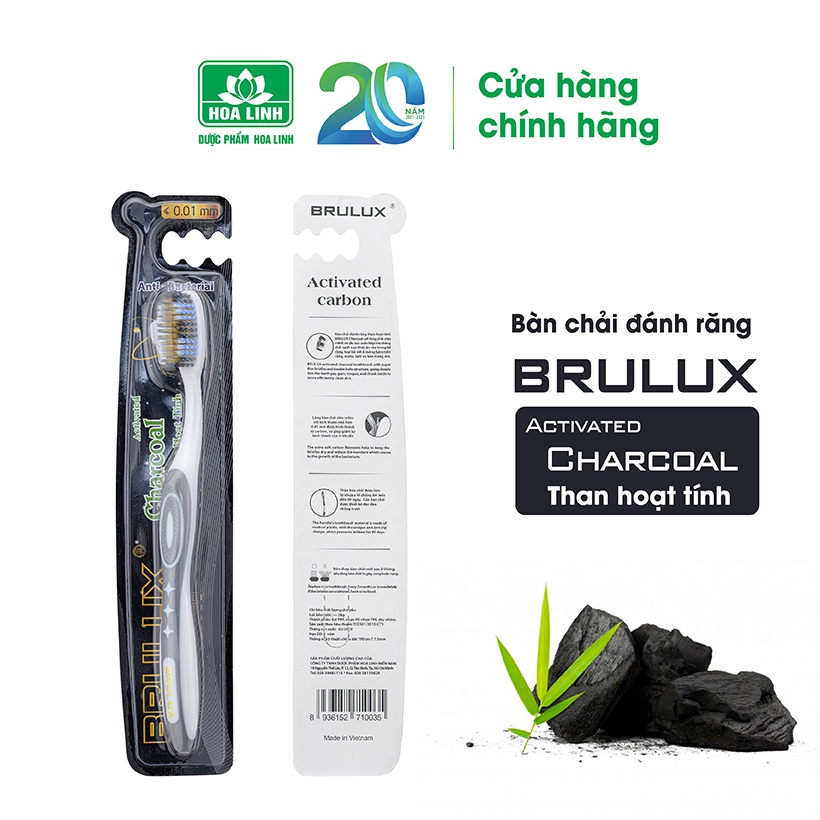 {MỚI} Comnbo Kem đánh răng dược liệu Ngọc Châu 170g + Bàn chải Brulux (Tiết kiệm 14,000đ)