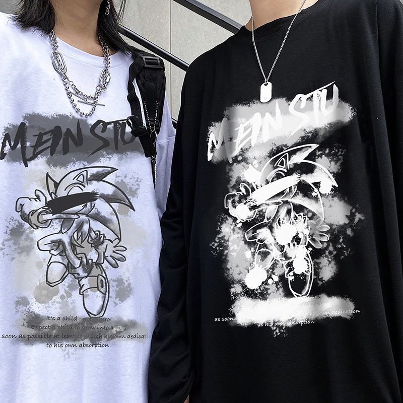 Áo thun tay dài form rộng NEKO.SG, Áo thun Streetwear SWT05