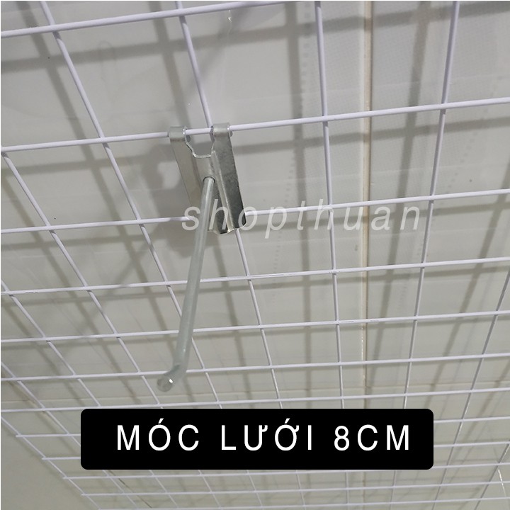 Móc lưới sắt 8cm - Đường kính tay lưới 5mm - móc sắt treo lưới. móc treo lưới