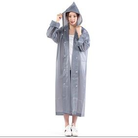 Poncho Áo Mưa Cho Người Lớn-Áo Mưa Có Thể Tái Sử Dụng EVA Có Mũ Chống Nước Di Động Cho Nam Nữ Cắm Trại, Đi Bộ Đường Dài