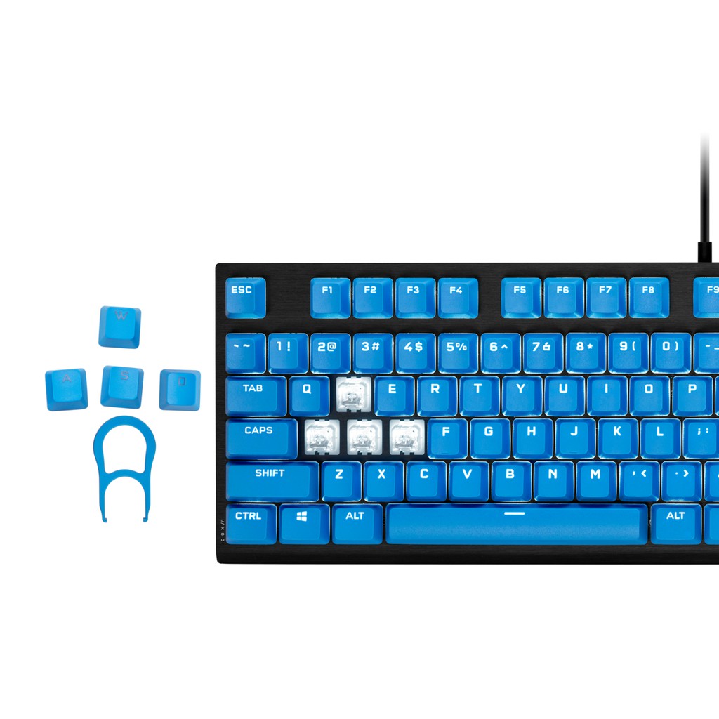 Keycap Corsair PBT DOUBLE-SHOT PRO - Elgato Blue