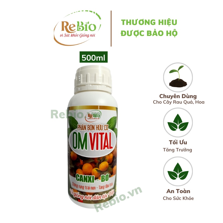Phân bón hữu cơ 𝐂𝐀𝐍𝐗𝐈 𝐁𝐎 Chống rụng trái non, tăng đậu trái sử dụng cho cây ăn trái, cây trồng các loại.