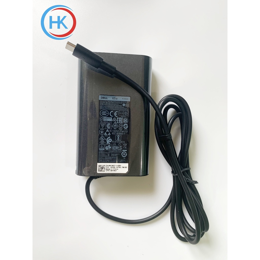 Combo Sạc Dell Laptop 65W 90W 180W 240W Đầu Kim To Và Nhỏ Type C
