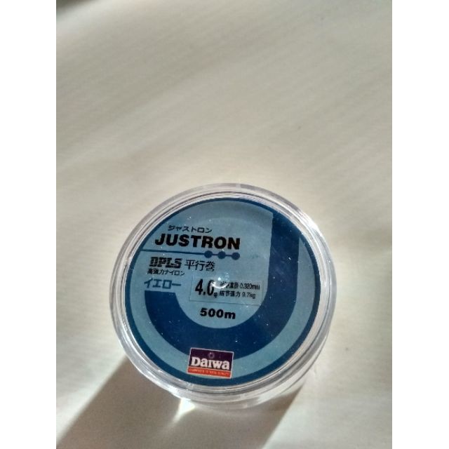 Cước câu Daiwa 500m,Cước Câu Cá Siêu Bền Daiwa Justron Dài 500m -giá rẻ-