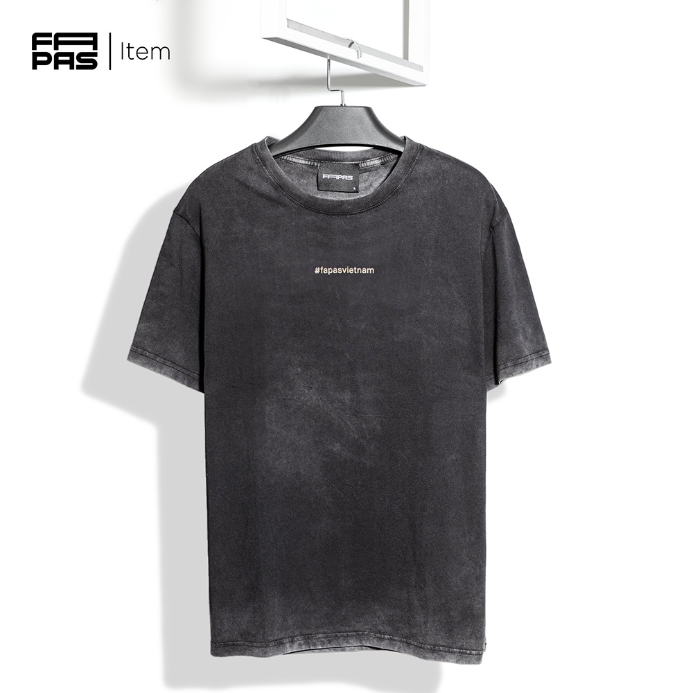 Áo thun Nam wash ombre Cực Ngầu Chất Vải Cotton Mềm Co Giãn Nhẹ Form Vừa Vặn Đứng Dáng - FAPAS