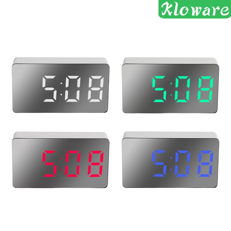 Đồng Hồ Báo Thức Kỹ Thuật Số 3 &quot;Để Bàn Trang Trí