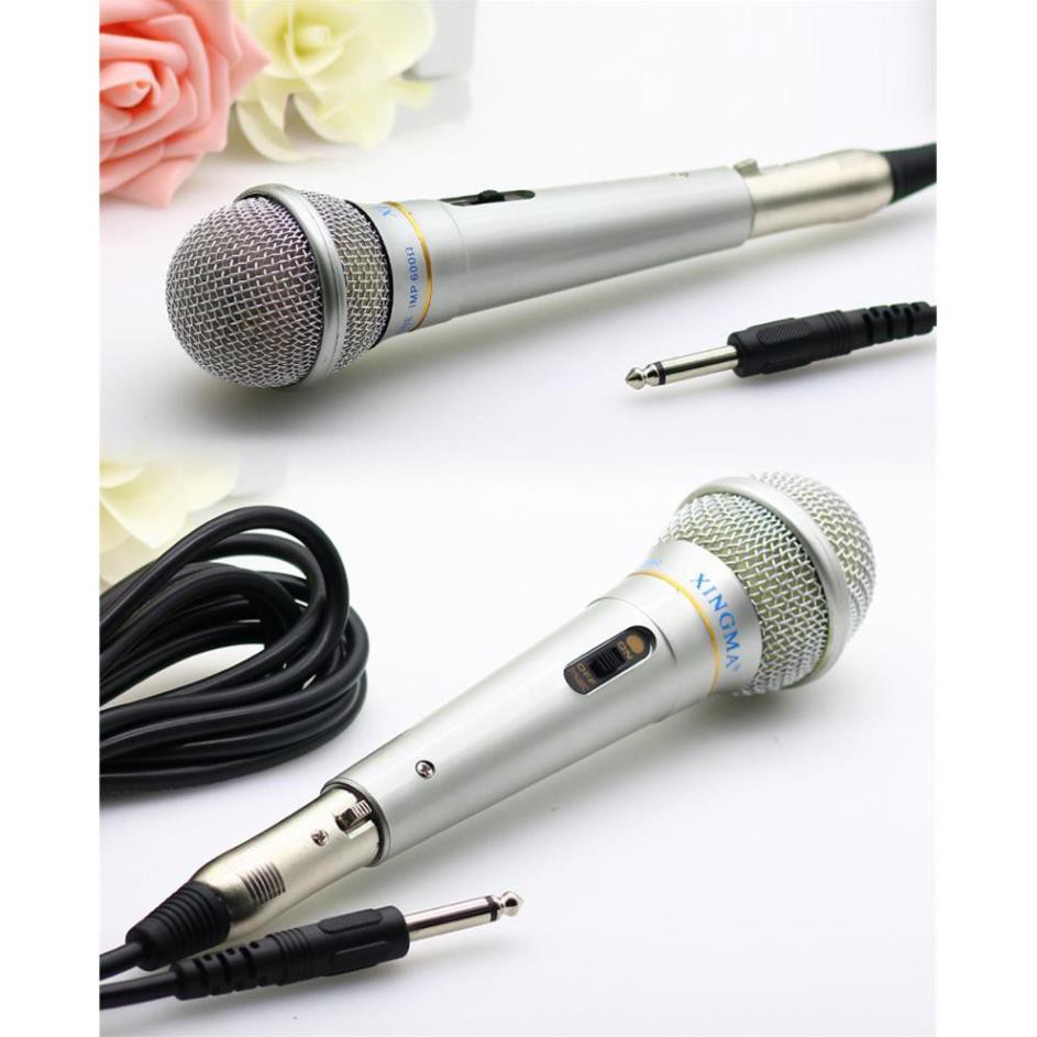 Mic,Micro Karaoke XINGMA AK-319 dòng mic có dây giá rẻ, chất lượng cao Bảo hành Một Đổi một new 2021