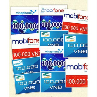 thẻ Viettel 100k