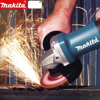 Máy Mài Góc, Máy Cắt Cầm Tay Makita 9556HB công suất lớn 840W và Lưỡi Cưa Xích Chain Saw gắn máy mài