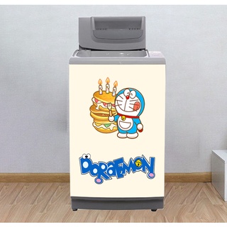 Decal dán máy giặt mẫu Doremon 05