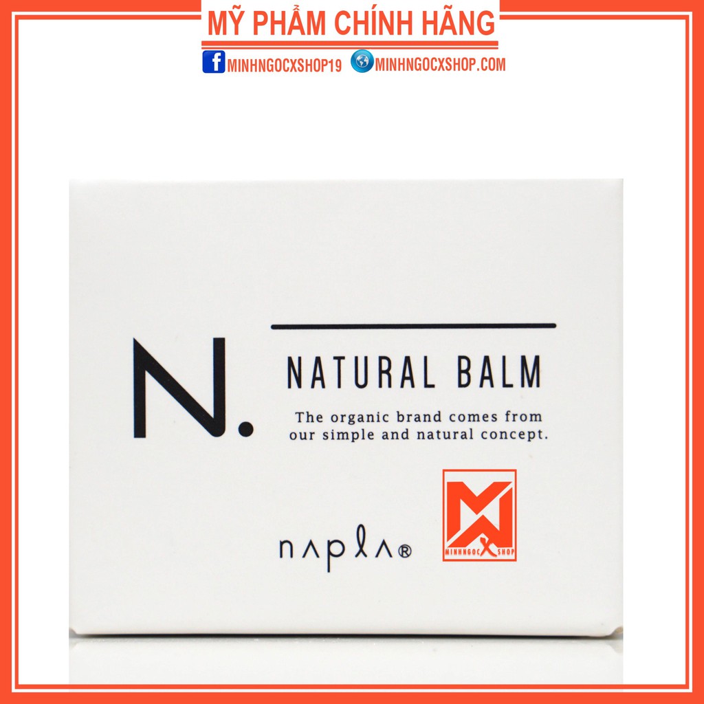 Sáp dưỡng tóc tạo kiểu cao cấp NAPLA N. NATURAL BALM 18g chính hãng