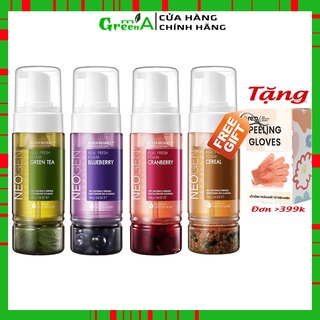 Sữa Rửa Mặt NEOGEN DERMALOGY REAL FRESH FOAM CLEANSER CEREAL GREEN TEA CRANBERRY Ngũ Cốc Trà Xanh Việt Quất