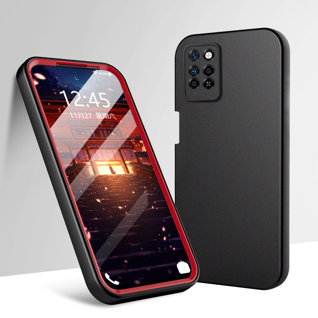 Ốp Điện Thoại Silicone 2 Trong 1 Cho infinix Note 10 Hot 11S 10i 10S 10T 10 Lite Smart 5 Pro 5A