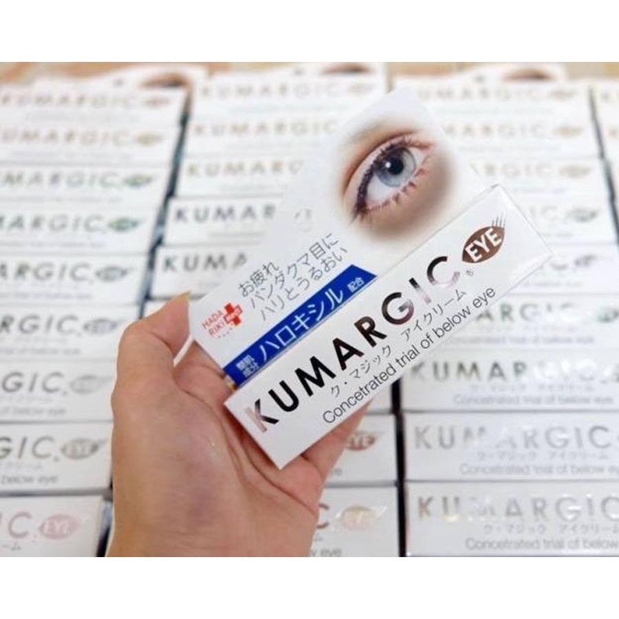 Kem dưỡng mắt KUMAGIC Eye 20Gr nội địa Nhật Bản, hỗ trợ giảm thâm và nhăn vùng mắt - 4920124011729