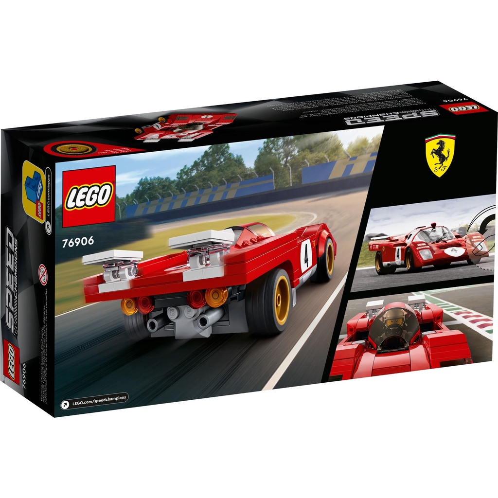 LEGO 76906 Speed Champions - Siêu Xe 1970 Ferrari 512 M