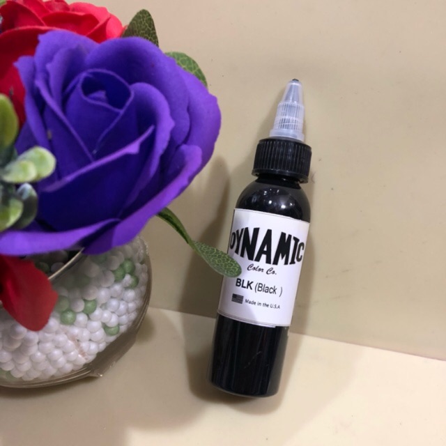 Mực dynamic blk 60ml(2oz) chai to rót lẻ nguyên bản