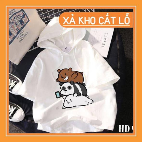 [FREE SHIP xa kho] ÁO THUN HOODIE TAY LỠ MÁT TIM hàng như ảnh