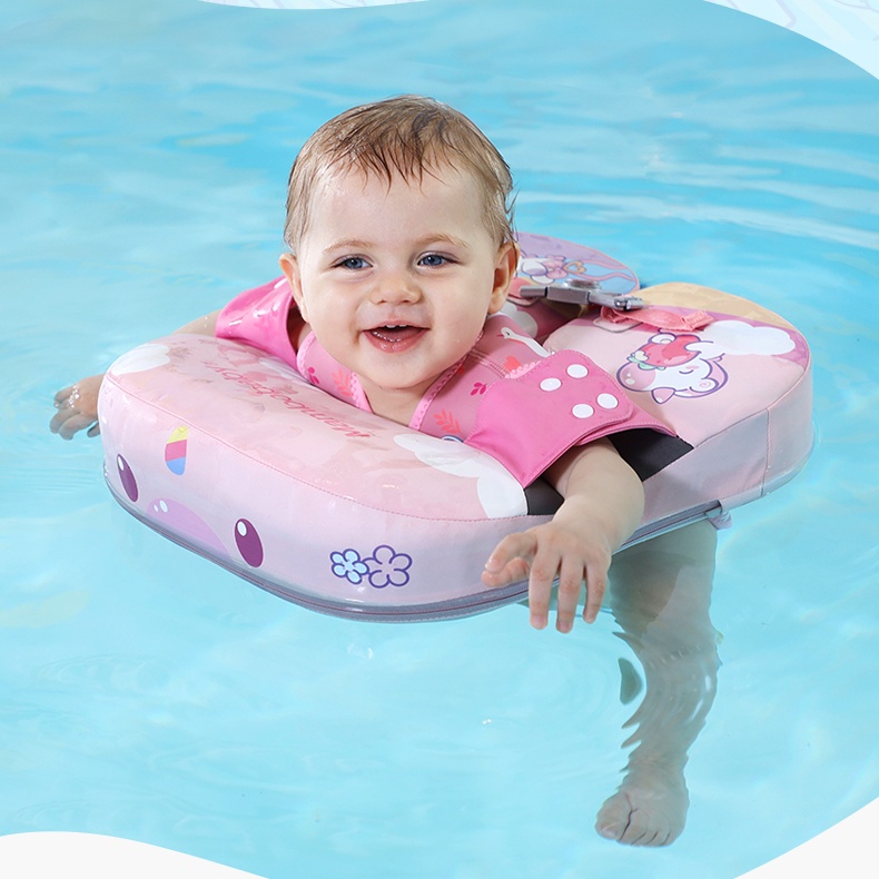 Phao bơi cho bé Mambobaby phao bơi chống lật đồ chơi vận động cho bé từ 6 tháng tuổi