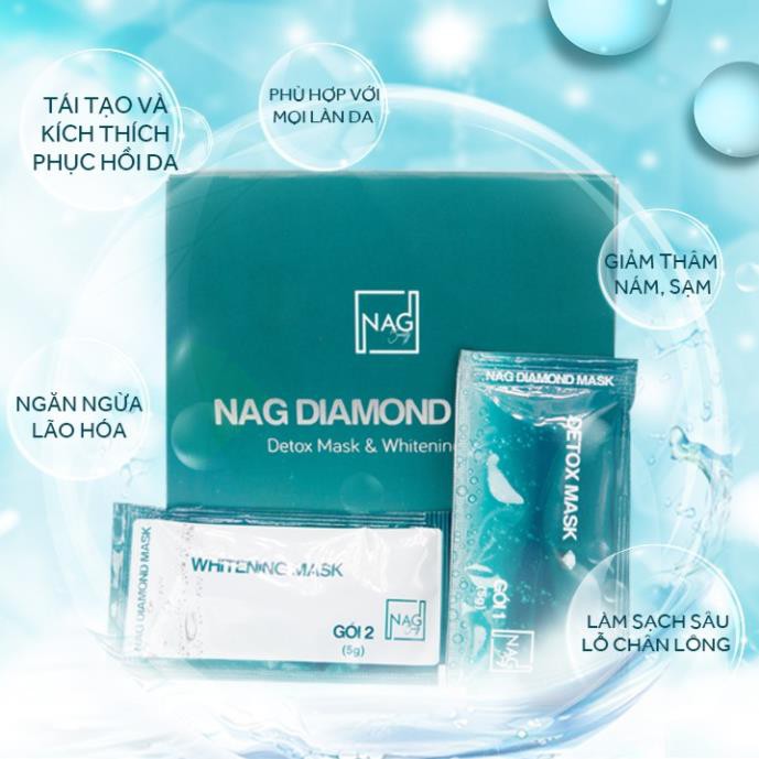 [MUA ĐỂ NHẬN QUÀ] Tặng 01 mũ bảo hiểm/nón bảo hiểm khi mua 02 hộp sản phẩm BỘ ĐÔI MẶT NẠ N.A.G DIAMOND MASK | Thế Giới Skin Care