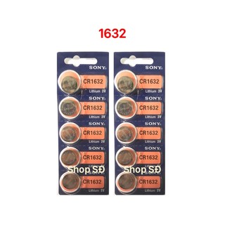 PIN NÚT TRÒN - PIN ĐỒNG HỒ MÃ SỐ 1632