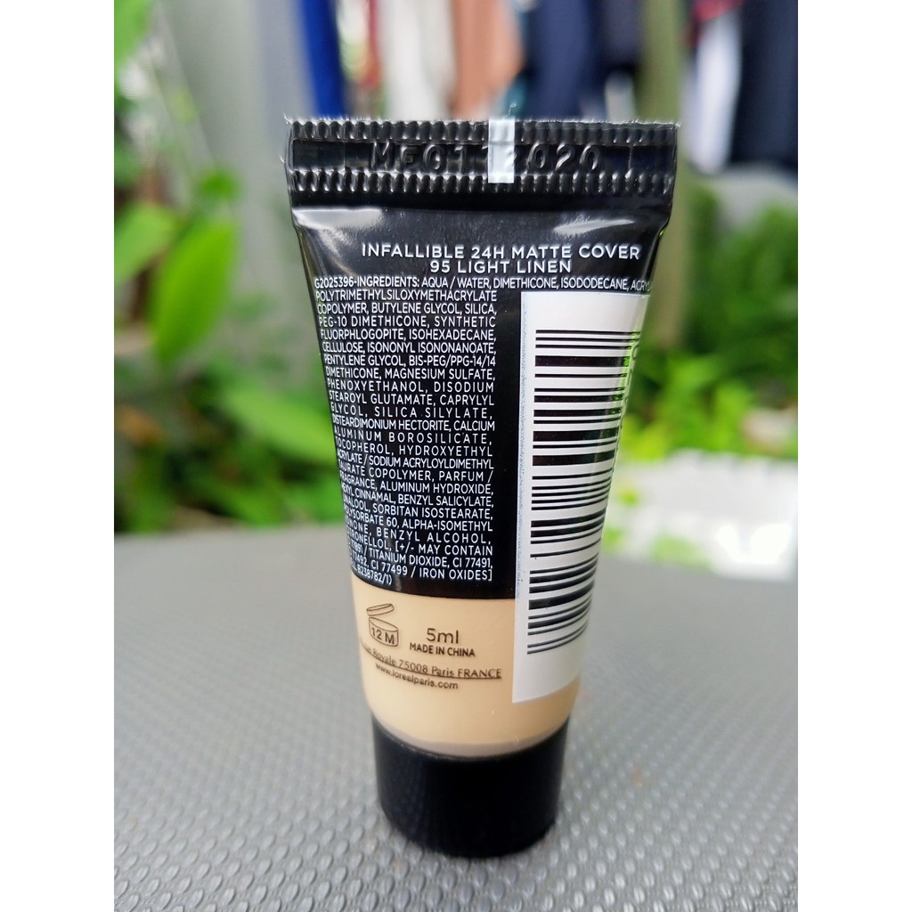 Kem nền lâu trôi Loreal 5ml (Mẫu thử mimi) | BigBuy360 - bigbuy360.vn
