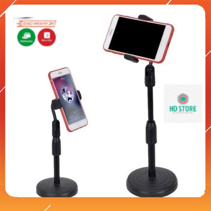 Giá Đỡ Điện Thoại Để Bàn Cao Cấp, Kiểu Dáng Bền Đẹp, Chắc Chắn, Độ Bền Cao, Chiều Cao Tối Đa 25cm. Bảo Hành 12 Tháng.