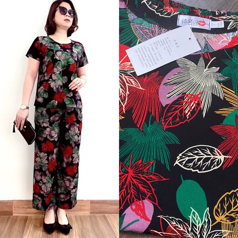 Bộ lanh anh thư dáng dài cho các mẹ hàng ảnh thật luôn ạ cực đẹp.size XL/ 2xl/3xl/4xL. Sỉ 100k