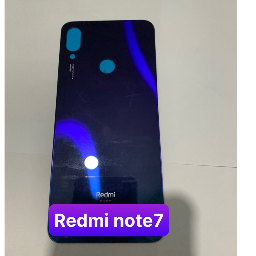 Miếng Kính nắp lưng điện thoại full zin Xiaomi Redmi Note 7