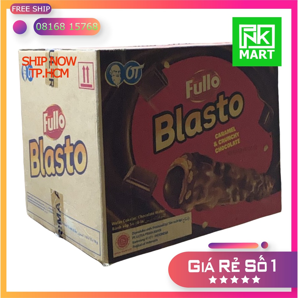 Thùng bánh Fullo Blasto 270gr * 16 hộp | WebRaoVat - webraovat.net.vn