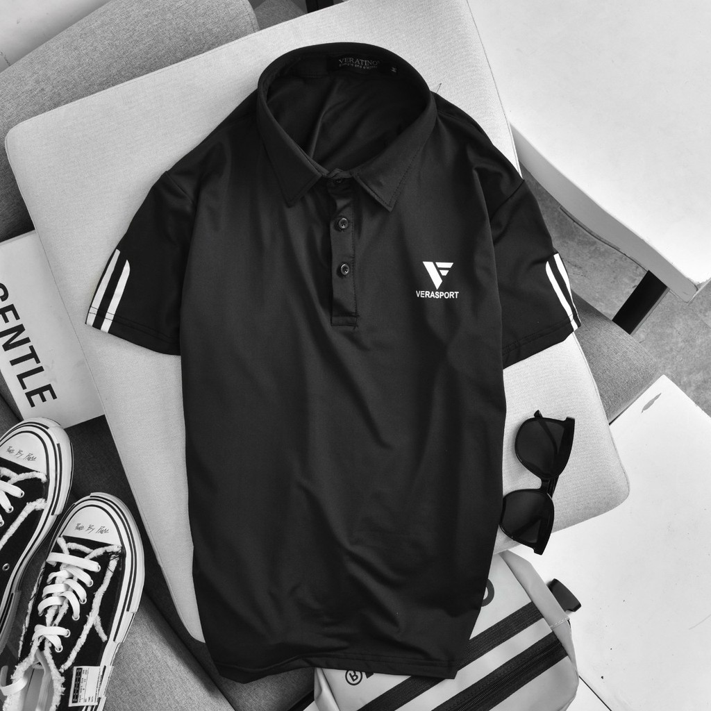 Áo Polo Công Sở Nam Kiểu Dáng Thể Thao Chất Thun Lạnh Mát Mẻ Hàng VNXK | BigBuy360 - bigbuy360.vn