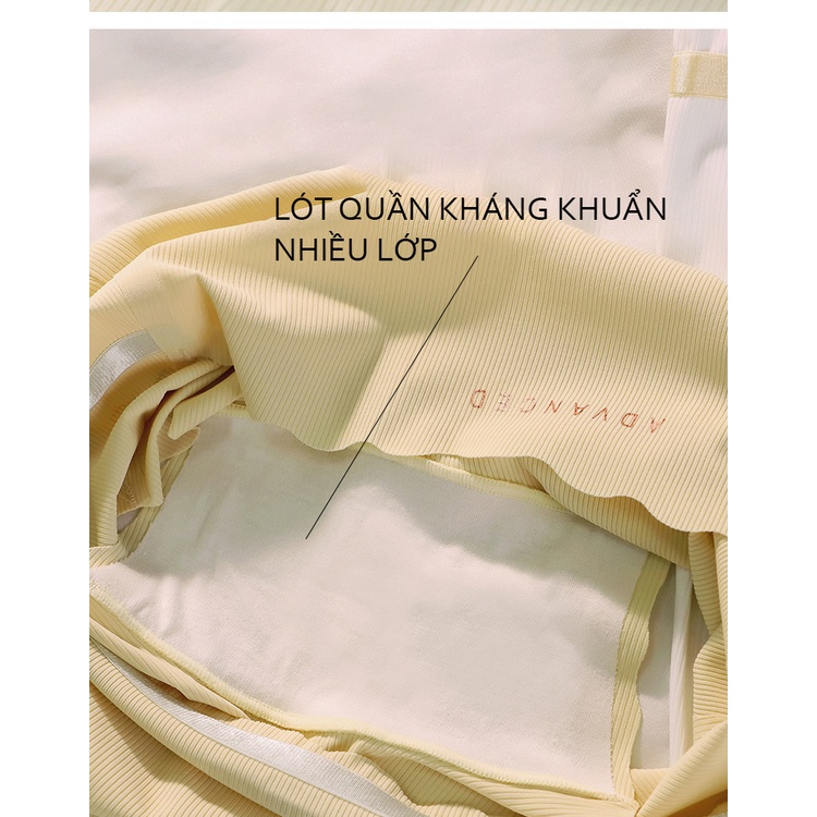 Quần lót nữ thun lạnh kháng khuẩn Advanced BRALUNE , quần chíp nữ đúc su trơn mã 139