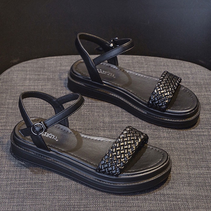 Giày Sandal Đế Dày Thời Trang Năng Động Cho Nữ Sinh