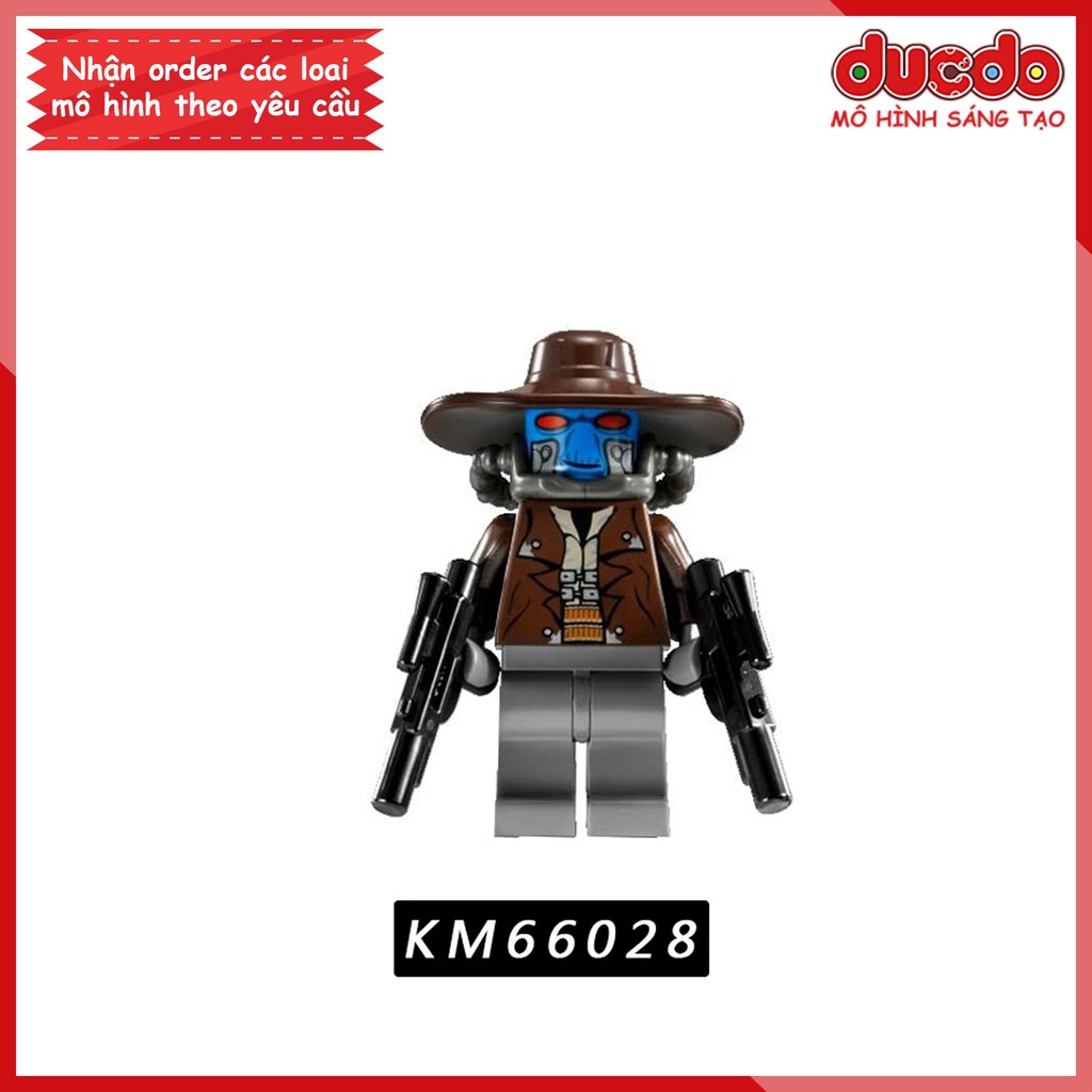 Minifigures nhân vật Star Wars Chiến tranh giữa các vì sao - Đồ chơi Lắp ghép Xếp hình Mô hình Mini KM KM66021-KM66028