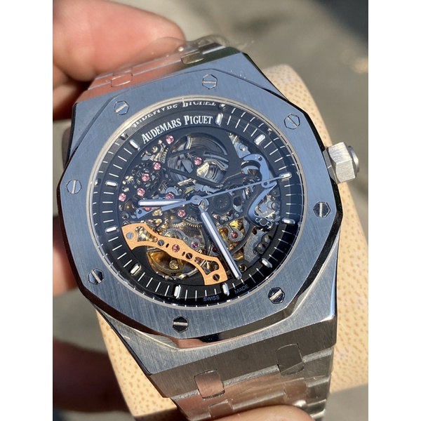 đồng hồ nam Audermars automatic lộ cơ