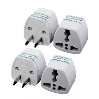 Combo 4 Đầu chuyển đổi ổ cắm 3 chấu sang 2 chấu