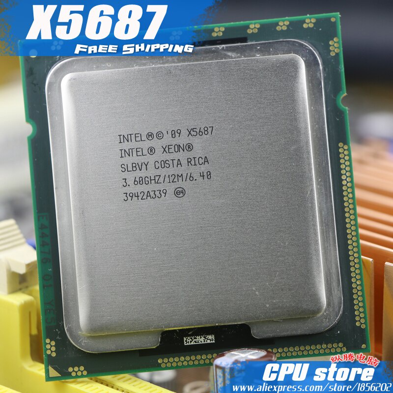 cpu x5690 / x5680 / x5687 socket 1366 / tặng keo tản nhiệt