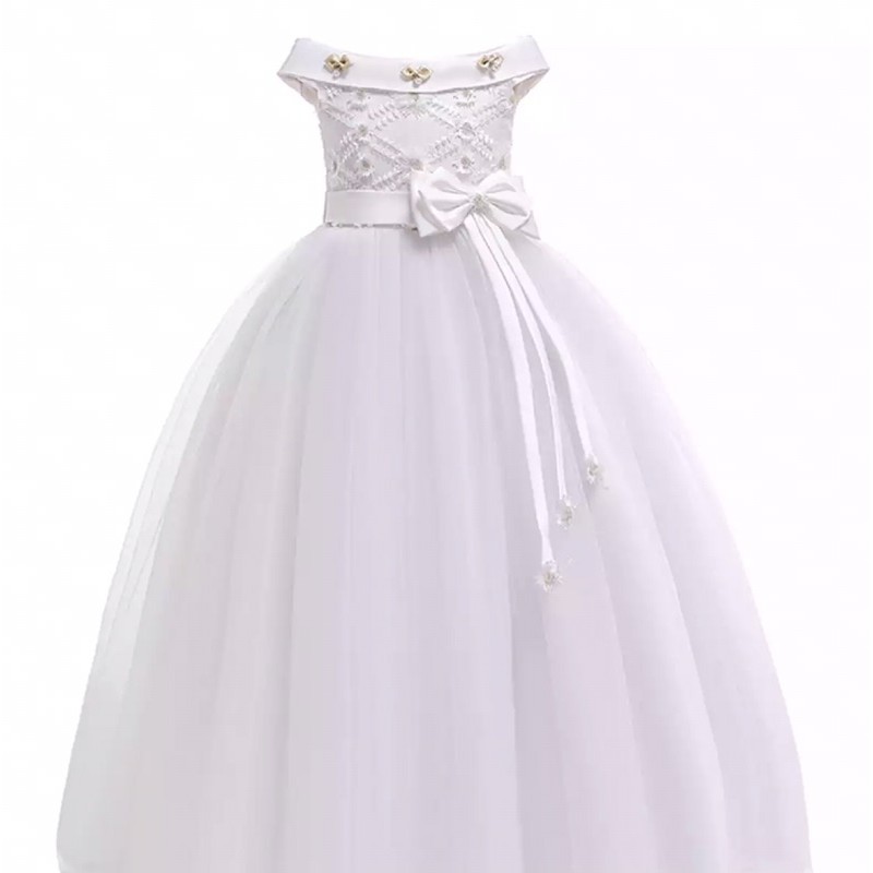 Đầm Công Chúa Cao Cấp TiNa’s House: Thiết Kế Trễ Vai Kiểu Dáng Sang Trọng... Cho Bé Từ 04-14Tuổi (Hàng 05, 06 Lớp).