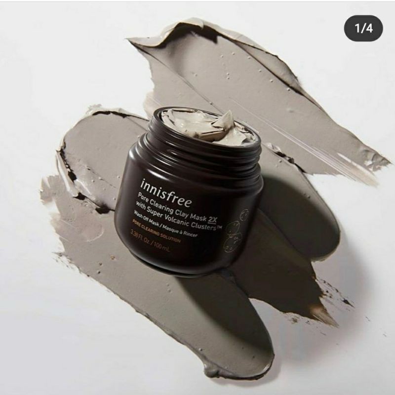 Mặt Nạ đất sét Innisfree Super Volcanic Pore Clay Mask 2X