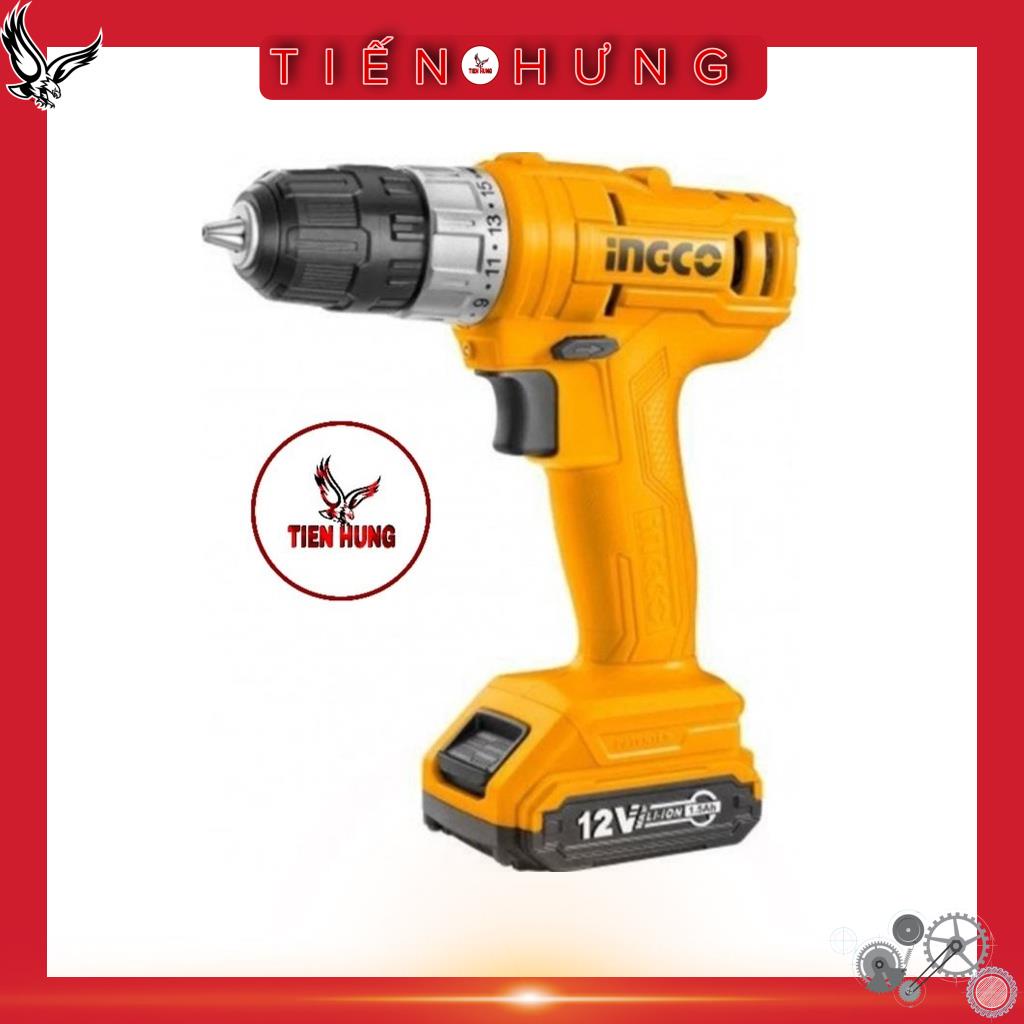 12V Máy khoan vặn vít dùng pin INGCO CDLI1211