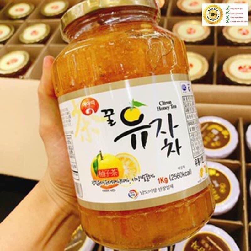 MẬT ONG CHANH ĐÀO HÀN QUỐC HỘP 1kg