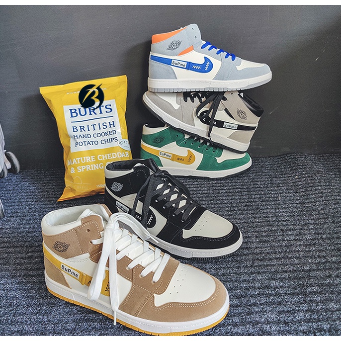 Giày Nam  Giày thể thao nam cao cổ siêu HOT JD size 39,40,41,42,43,44 ĐỘC LẠ Siêu Chất