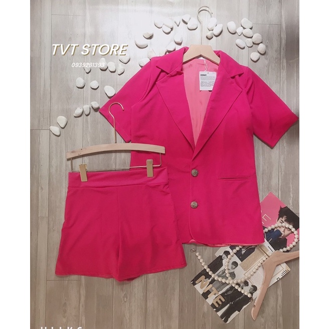 SET VEST NGẮN TAY QUẦN SHORT SEXY