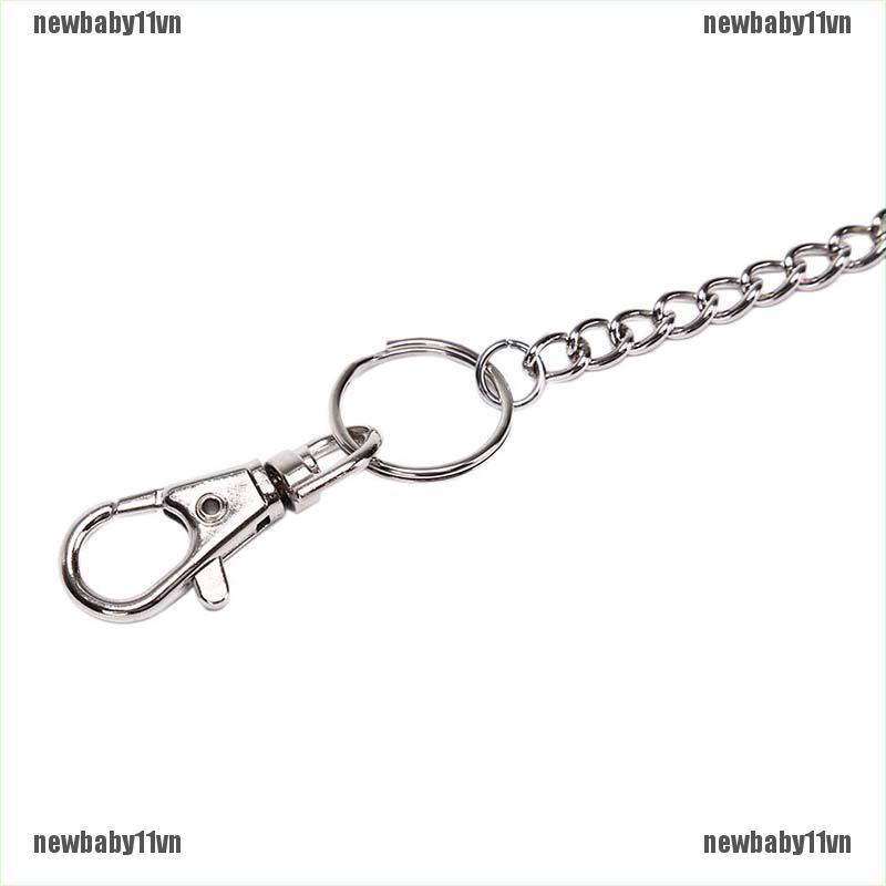 Móc Khóa Dây Xích Kẹp Thắt Lưng 38cm Phong Cách Punk Cá Tính