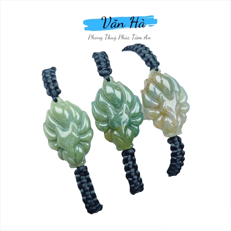 Vòng Tay Hồ Ly Chúa Thuỷ Tảo Mã Não Rêu Tự Nhiên Tết Dây - Cải Thiện Tình Duyên, Bình An, May Mắn- Đá Phong Thuỷ Văn Hà