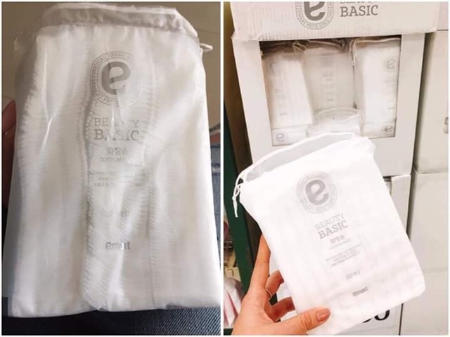 BÔNG TẨY TRANG BEAUTY BASIC HÀN QUỐC 220m
