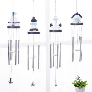 Chuông Gió Bằng Gỗ Hình Sao Biển Xinh Xắn Dùng Trong Trang Trí