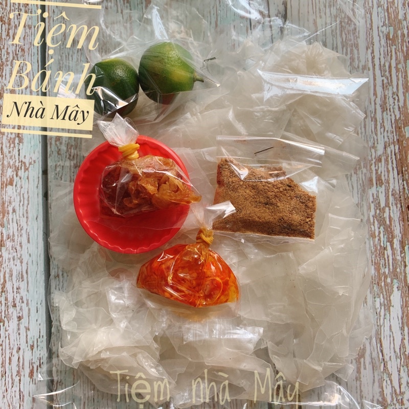 Bánh Tráng Sate Tắc Muối Tôm Tây Ninh - Bánh Tráng Rìa Phơi Sương Dẻo Trộn Muối Tôm Hành Phi Sa Tế Cay Siêu Ngon