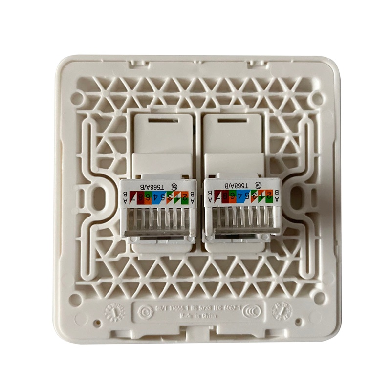 Phích Cắm Mạng LAN Rj45 86mm Gigabit Cat5E
