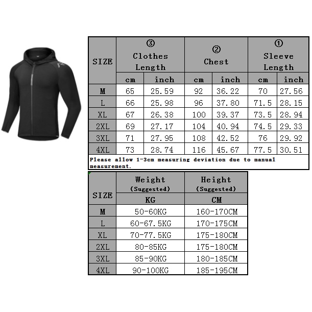 Áo Khoác Thể Thao Có Mũ Trùm Chất Liệu Co Giãn / Khô Thoáng Nhanh Chóng / Gió Thời Trang Cho Nam