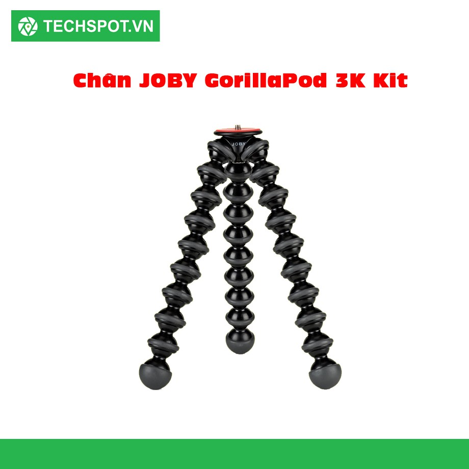 Chân máy bạch tuộc Joby Gorillapod 3K (Chính hãng) gắn trên mọi địa hình